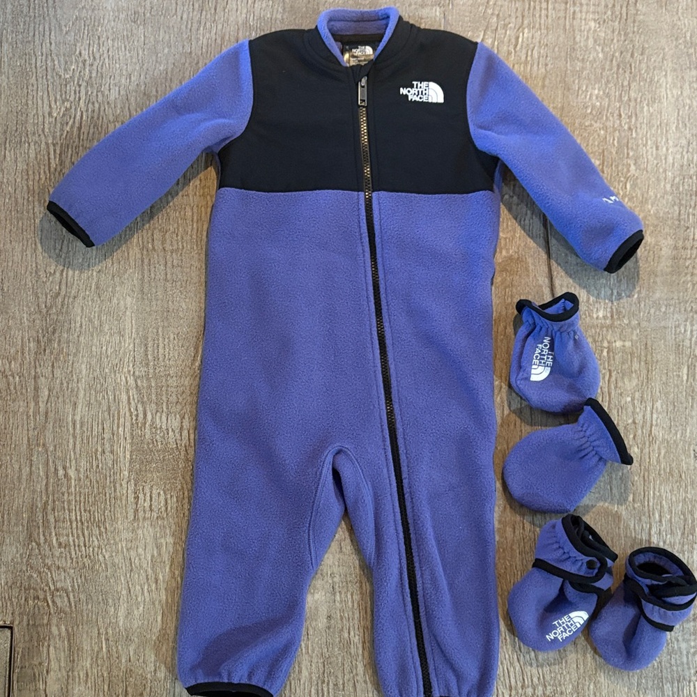 North Face One Piece Set